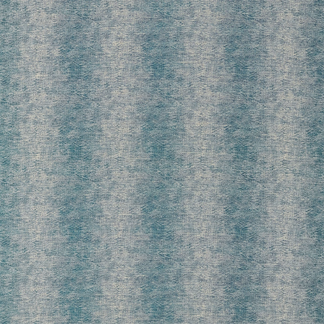 Mottled peacock teal textile with pale aqua-grey striations and softly woven texture