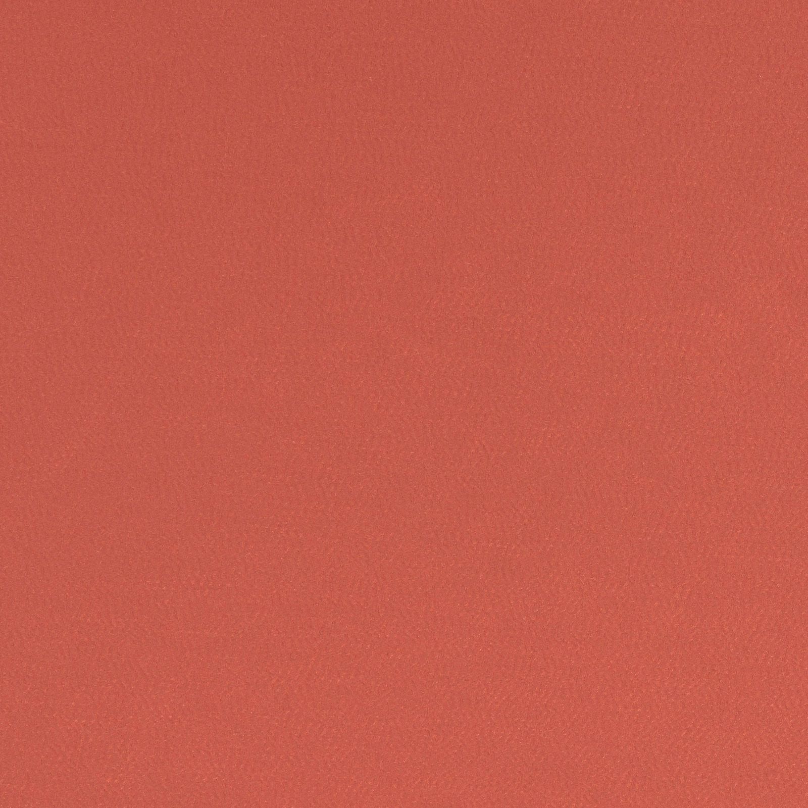 Muted coral-red plain weave with a fine, softly grained surface