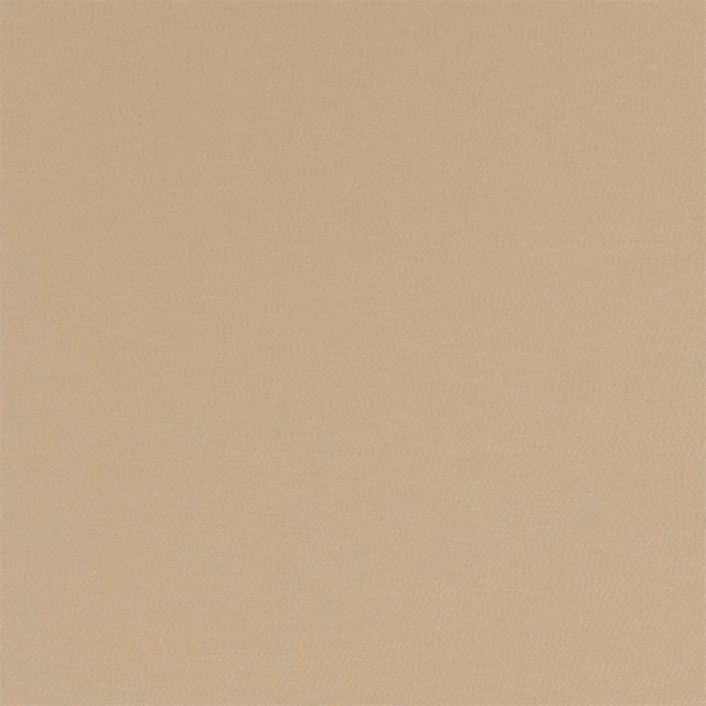 Warm brass-beige plain woven fabric with a fine, subtly pebbled surface