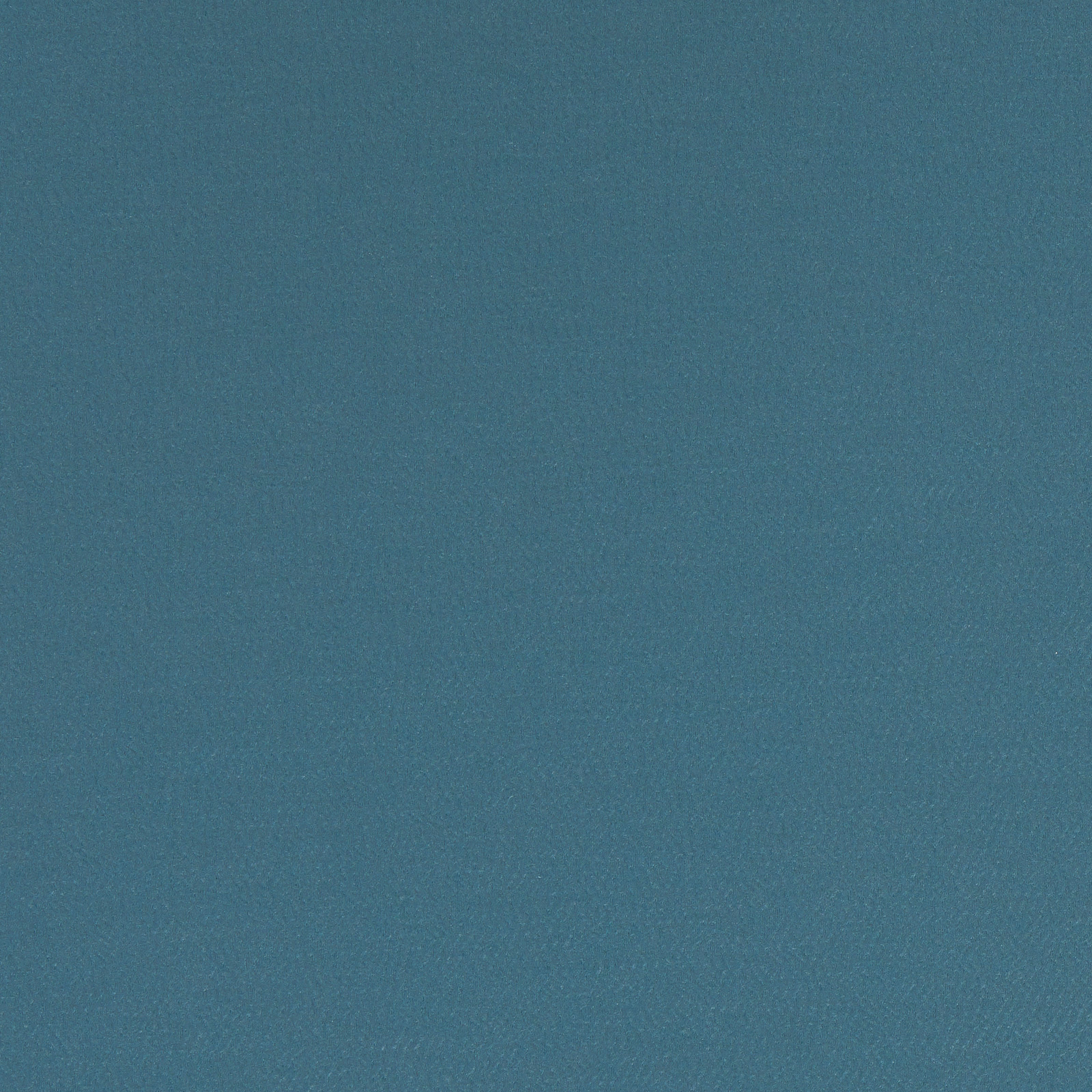 Close-up of muted Nordic blue-teal plain woven fabric with subtle surface texture