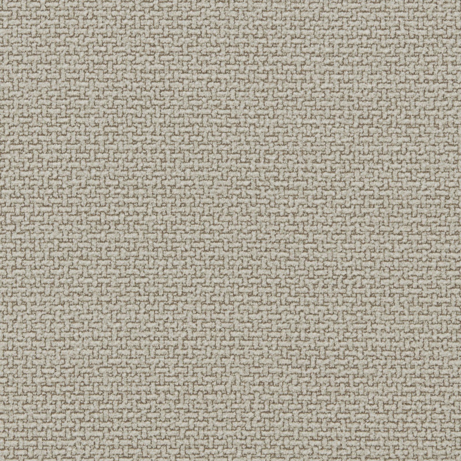 Pale mineral-grey boucle with chalk highlights and tiny irregular looped texture