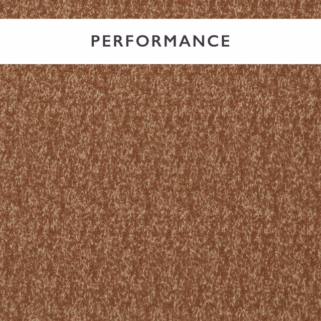 Warm bronze-brown boucle fabric with dense pale flecks and a softly nubby woven texture
