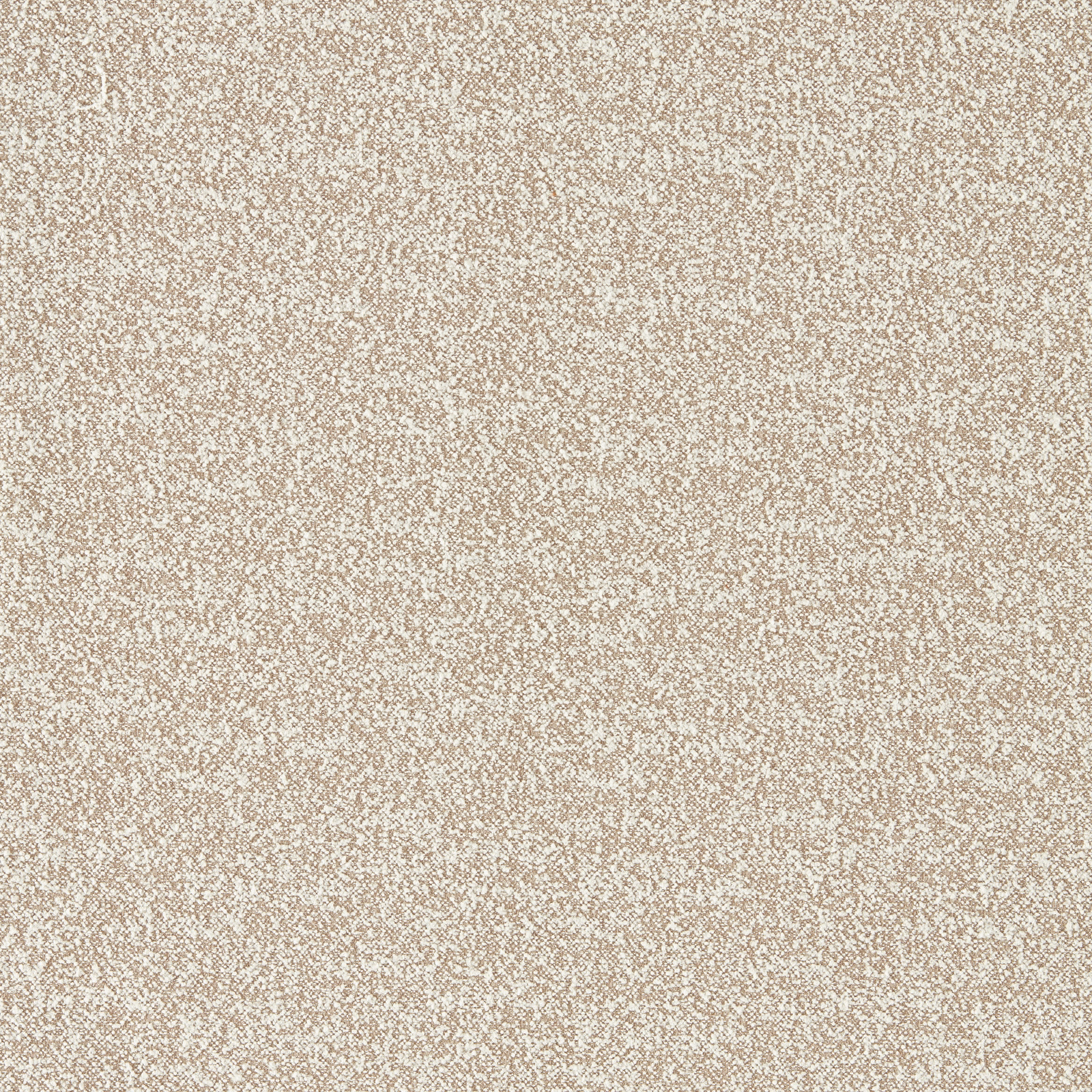 Warm ivory bouclé fabric with fine taupe flecks and softly nubby texture
