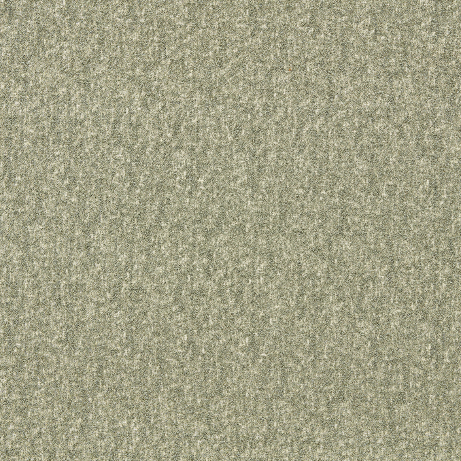 Mottled muted sea-glass green boucle with dense nubby woven texture