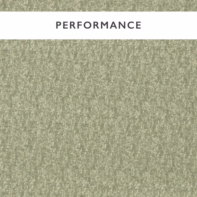Mottled muted sea-glass green boucle with dense nubby woven texture