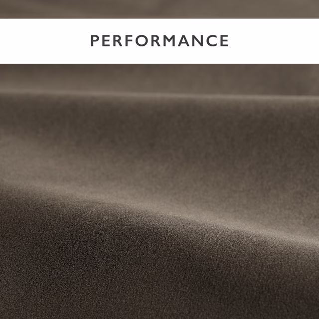 Deep chocolate brown velvet swatch showing plush pile and soft satin highlights in folds