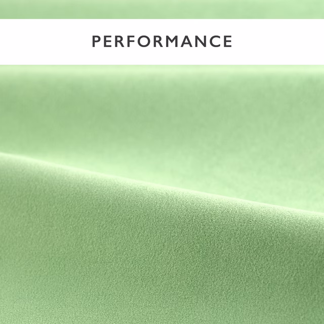 Soft mint-green velvet with a smooth plush nap and gentle sheen