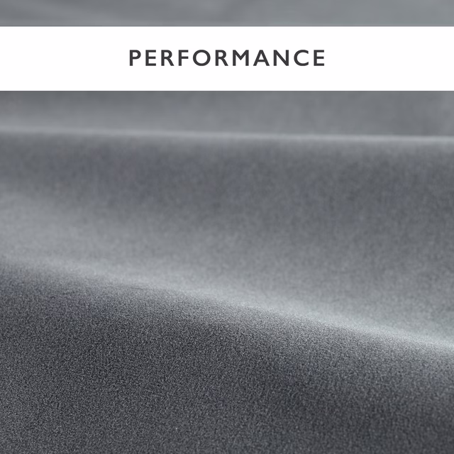 Cool slate-grey velvet with a fine pile and softly shifting fold highlights