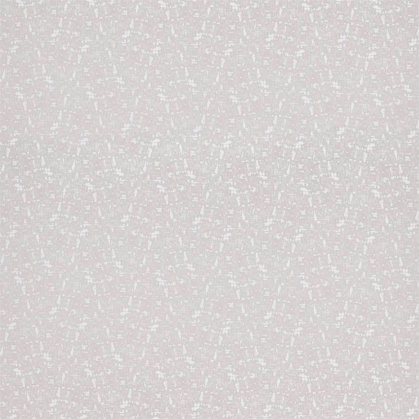 Pale silver-grey fabric with fine white flecks and softly mottled surface texture