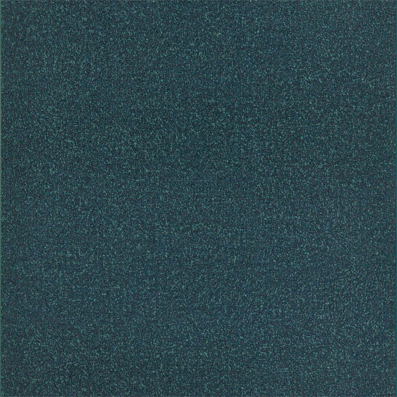 Deep emerald and kingfisher wallpaper with subtle broad vertical tonal stripes