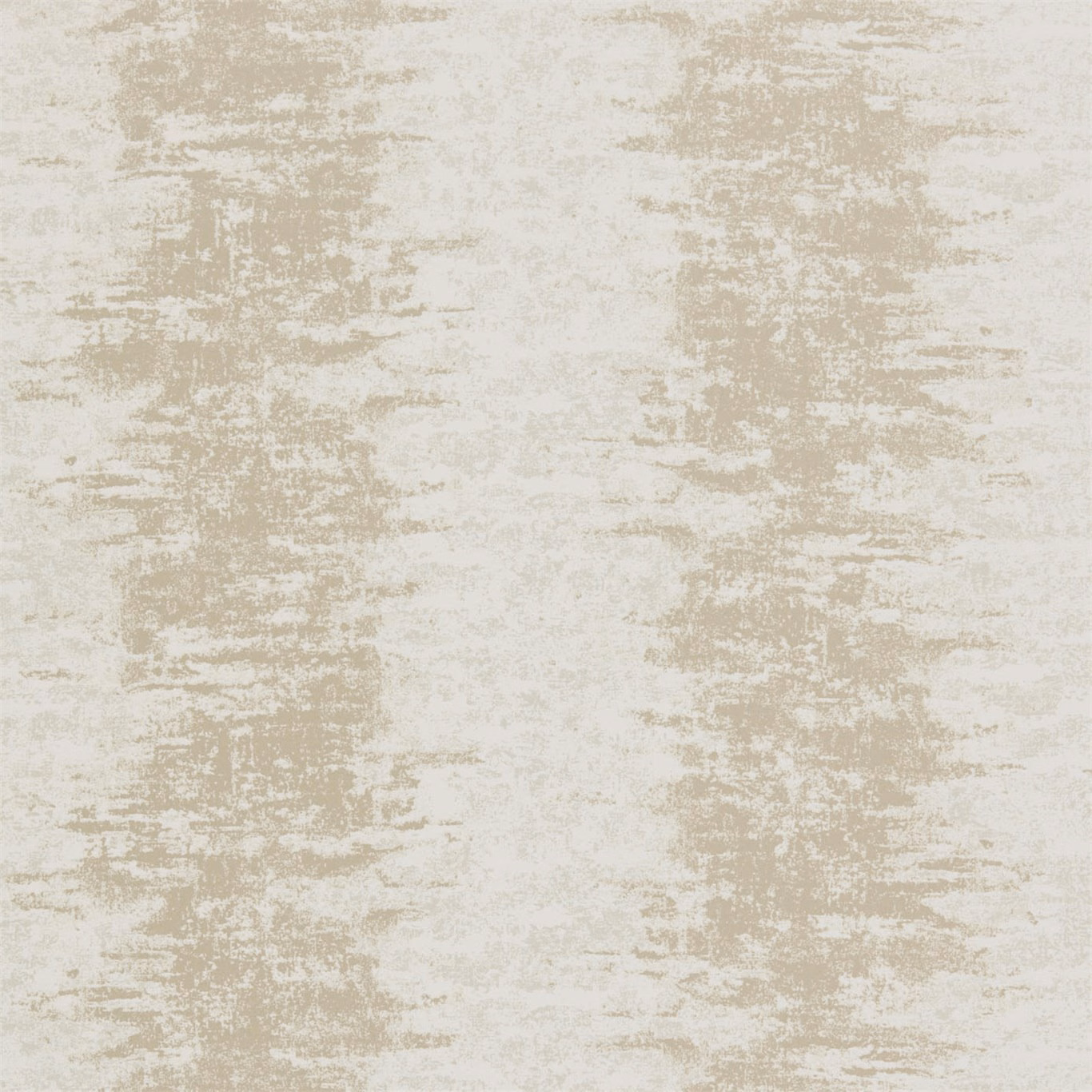 Ecru and cream wallpaper with softly distressed horizontal mineral-like bands
