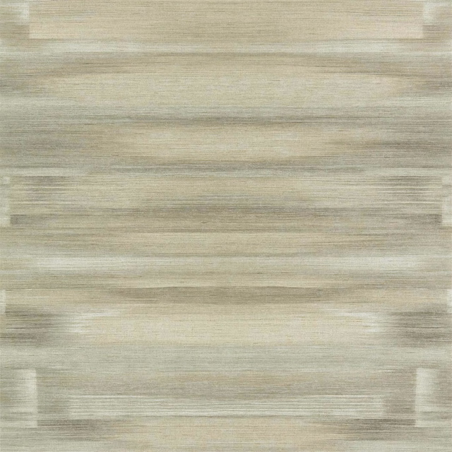Muted sandstone wallpaper with layered horizontal bands and fine brushed striations