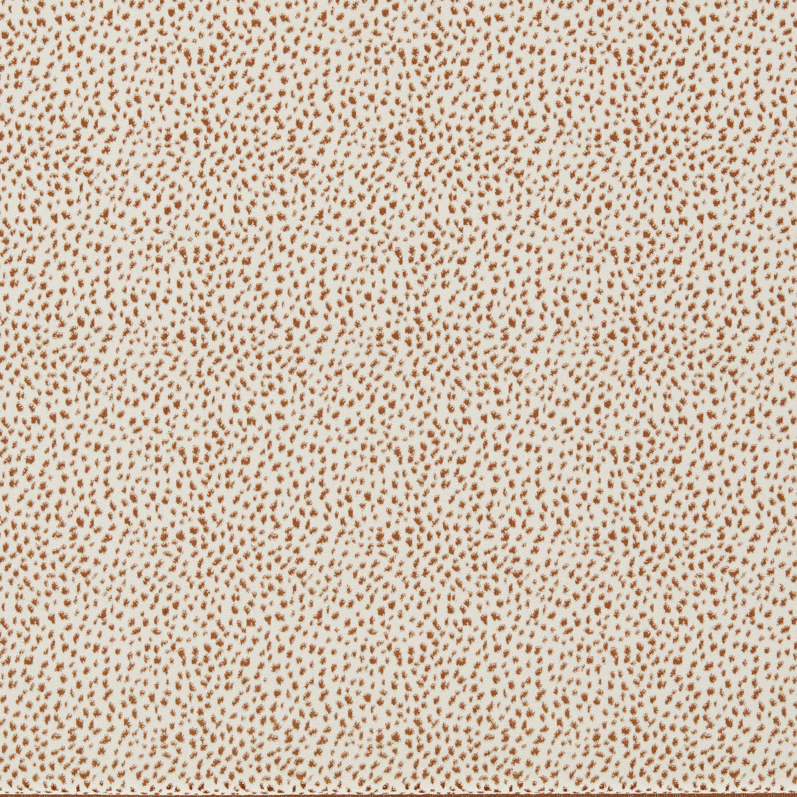Warm fawn velvet with dense cinnamon-brown tiger flecks and a softly textured surface