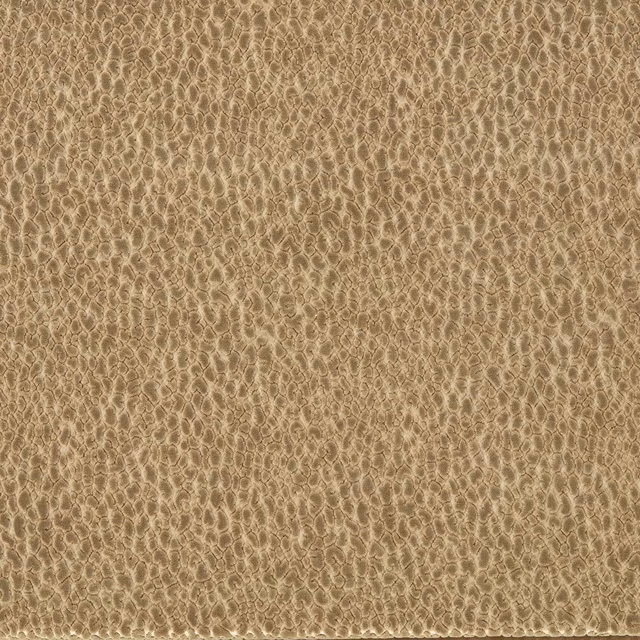 Warm taupe velvet with a softly rippled, organic loop pattern and subtle directional sheen