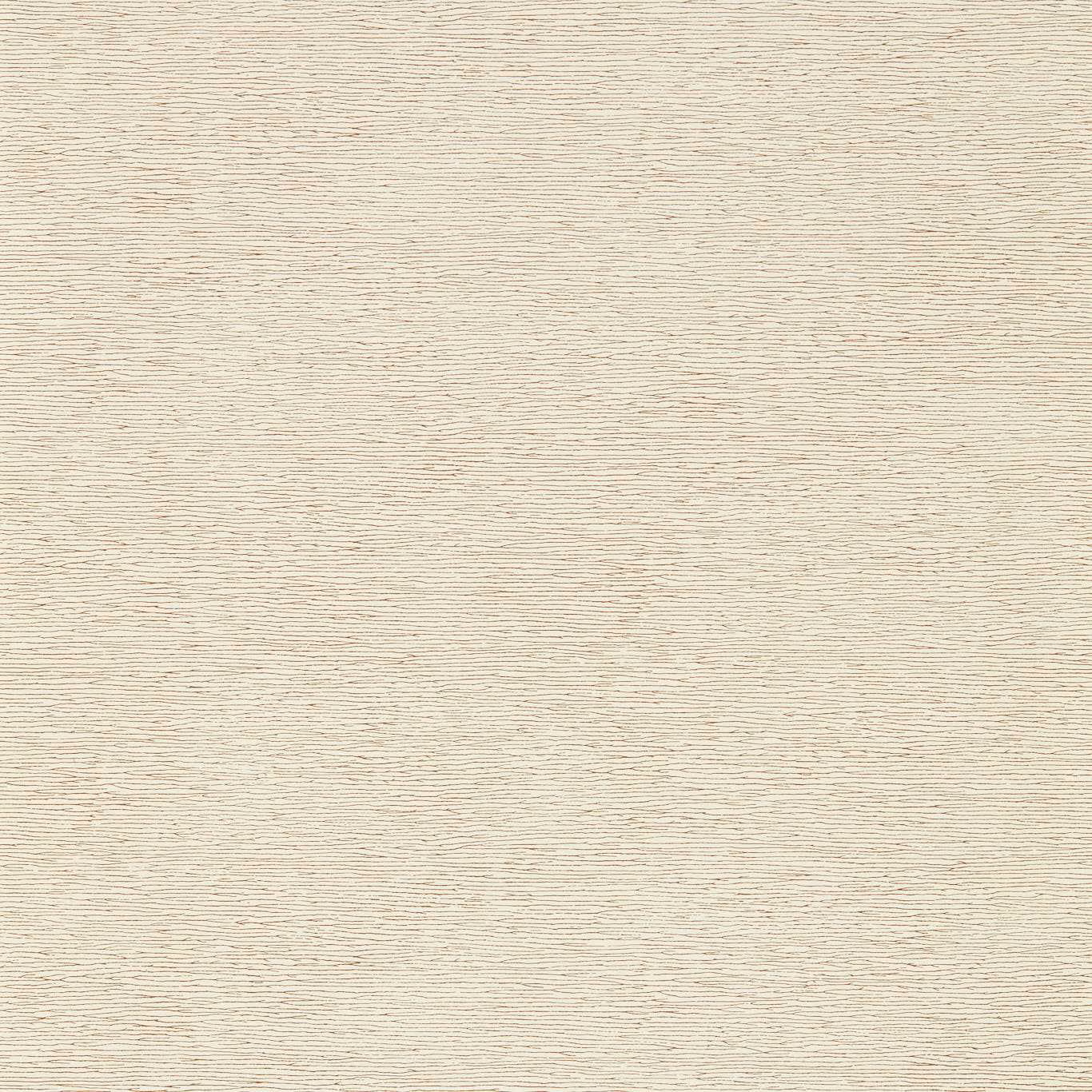 Warm ivory wallpaper with fine horizontal striations and softly mottled surface