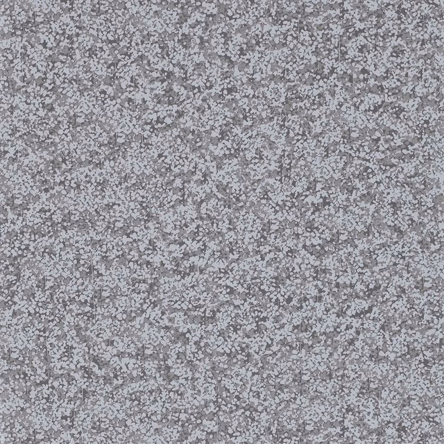 Cool steel grey wallpaper with dense pale flecks and granular coral-like texture