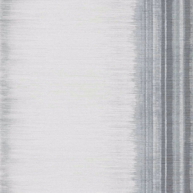 Cool steel-grey wallpaper with pale striations and darker vertical bands