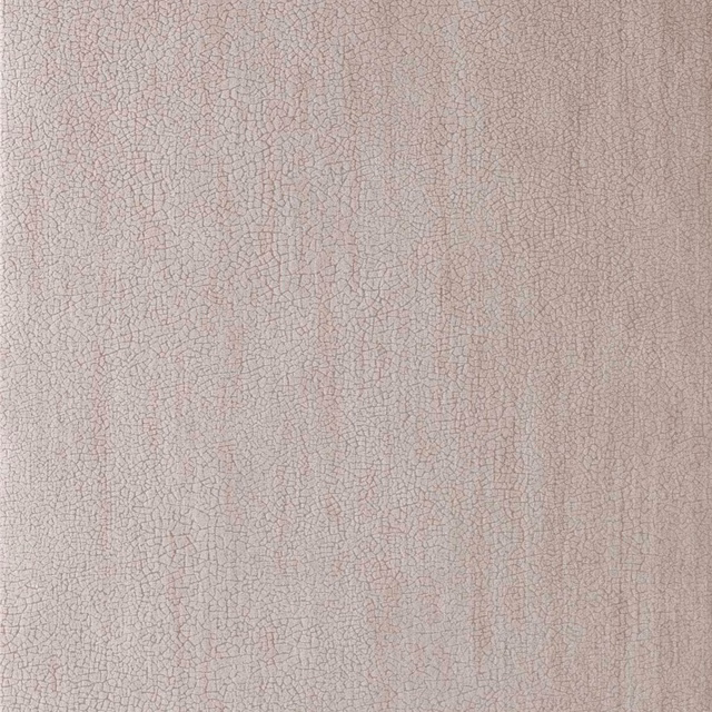 Pale shell-beige wallpaper with fine grey crackle lines and subtle tonal bands