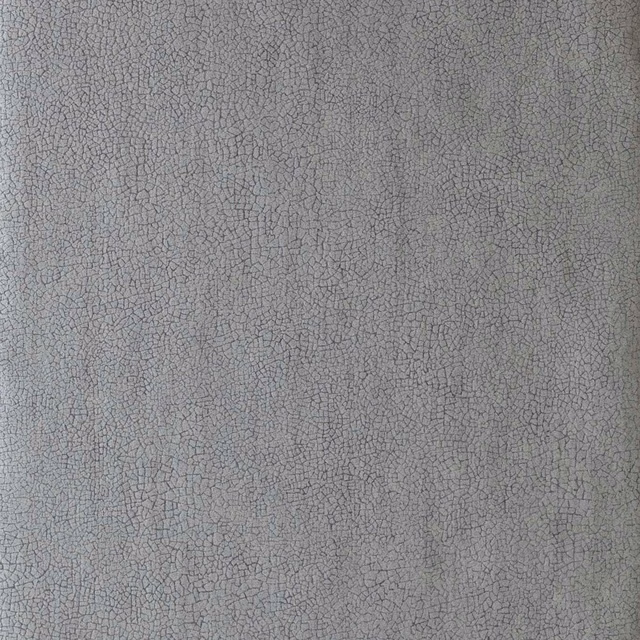 Cool titanium-grey wallpaper with fine irregular crackle lines and softly mottled depth