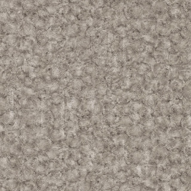 Mottled truffle-grey marble wallcovering with cloudy, softly textured tonal movement