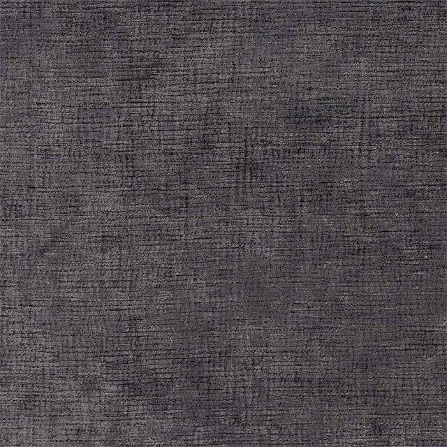 Deep slate-grey woven upholstery with shadowed horizontal bands and crosshatched texture