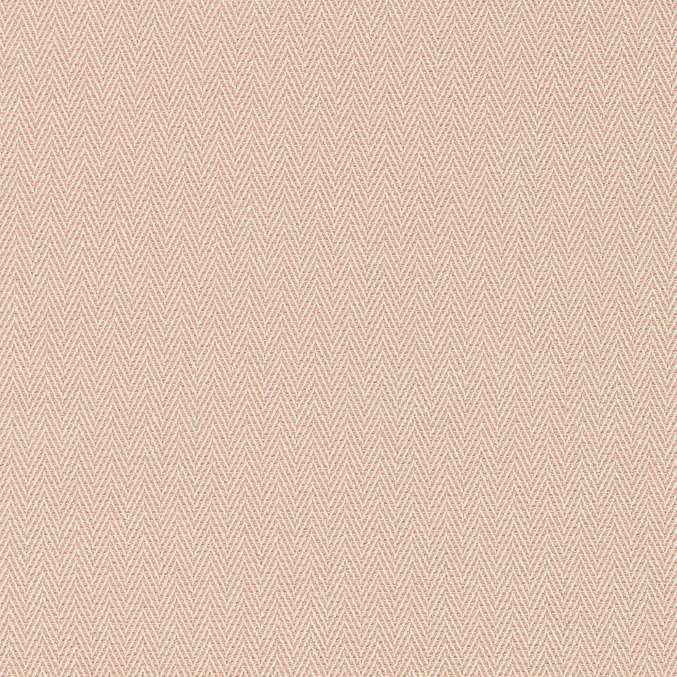 Soft blush-pink woven fabric with a fine, closely spaced chevron texture