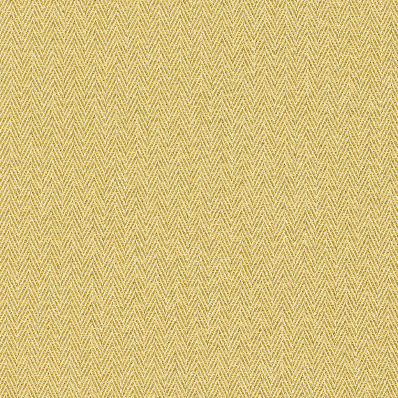 Warm buttermilk-yellow woven textile with a fine, closely spaced chevron texture