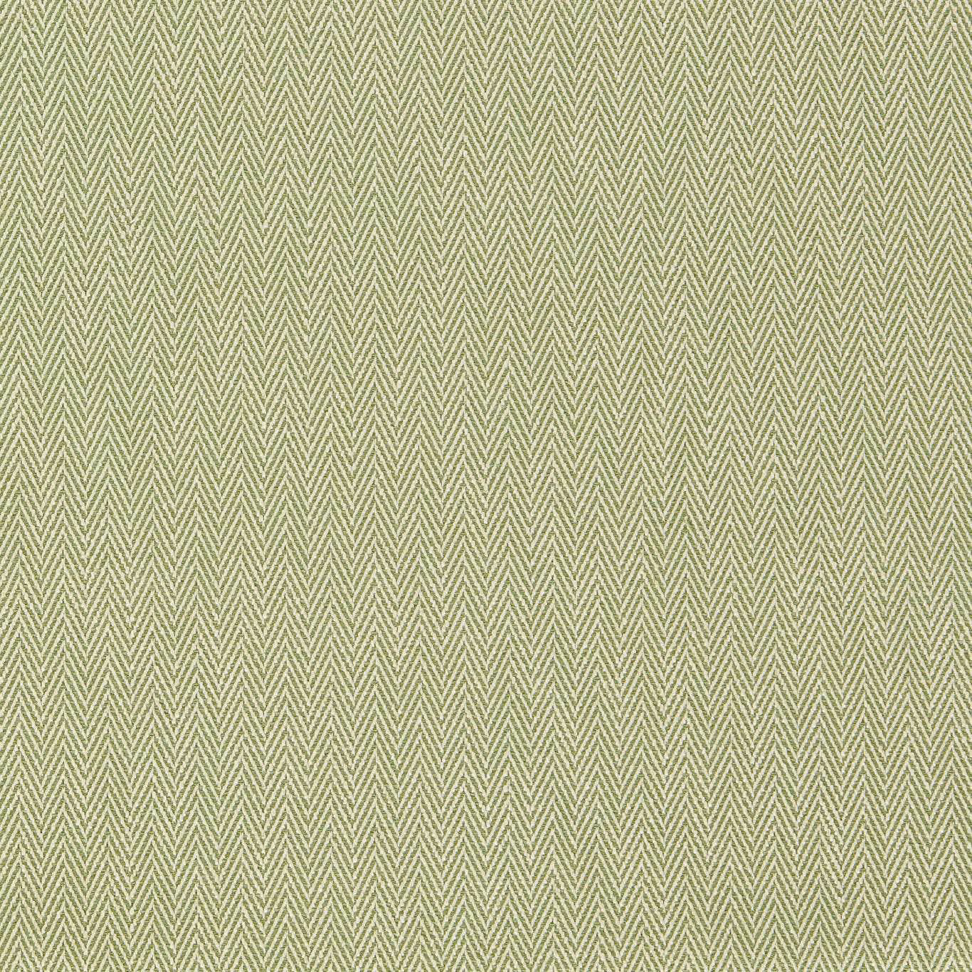 Muted olive green textile with fine cream chevron weave and tactile surface