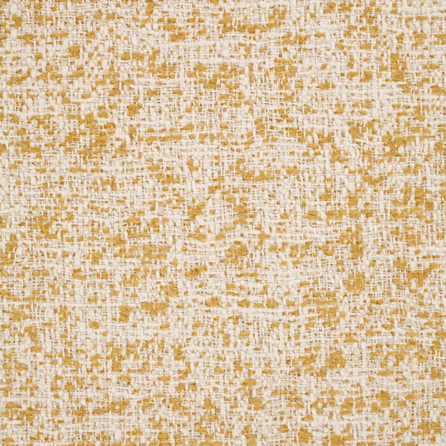 Cream woven textile with irregular honey-gold flecks and a dense tactile surface