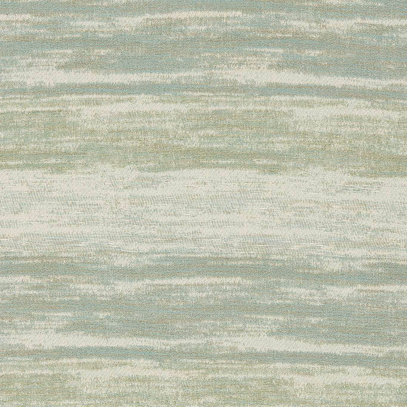 Pale sage green woven fabric with chalky horizontal striations and soft mineral texture