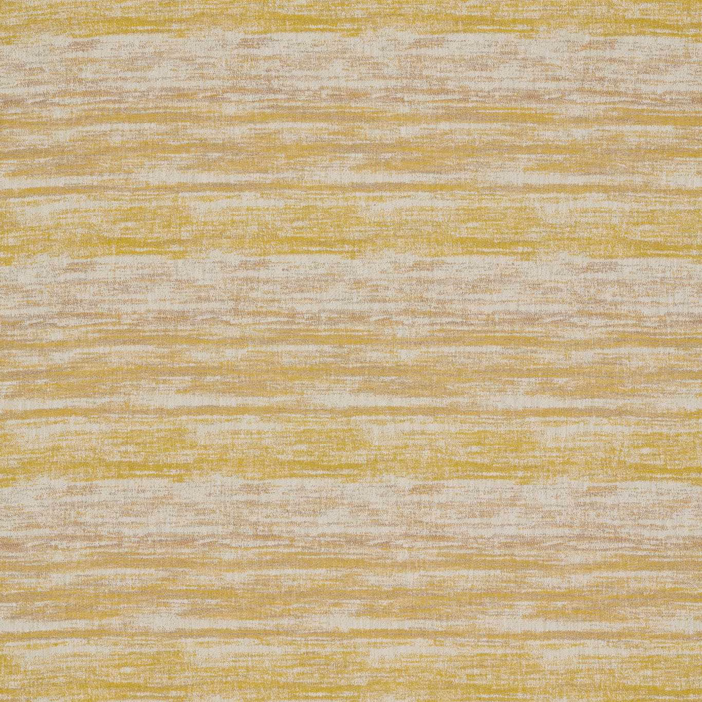 Oatmeal textile with broken zest-yellow horizontal striations and fine woven texture