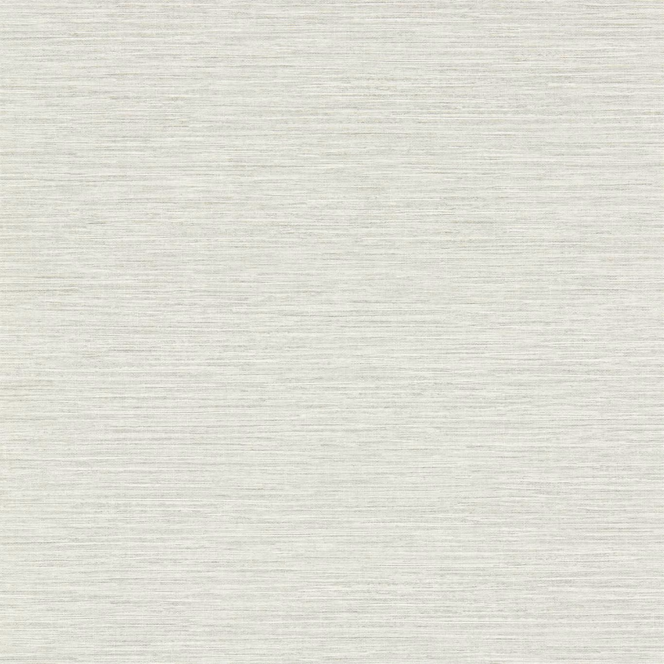 Pale elephant-grey wallpaper with fine horizontal striations and softly mottled texture