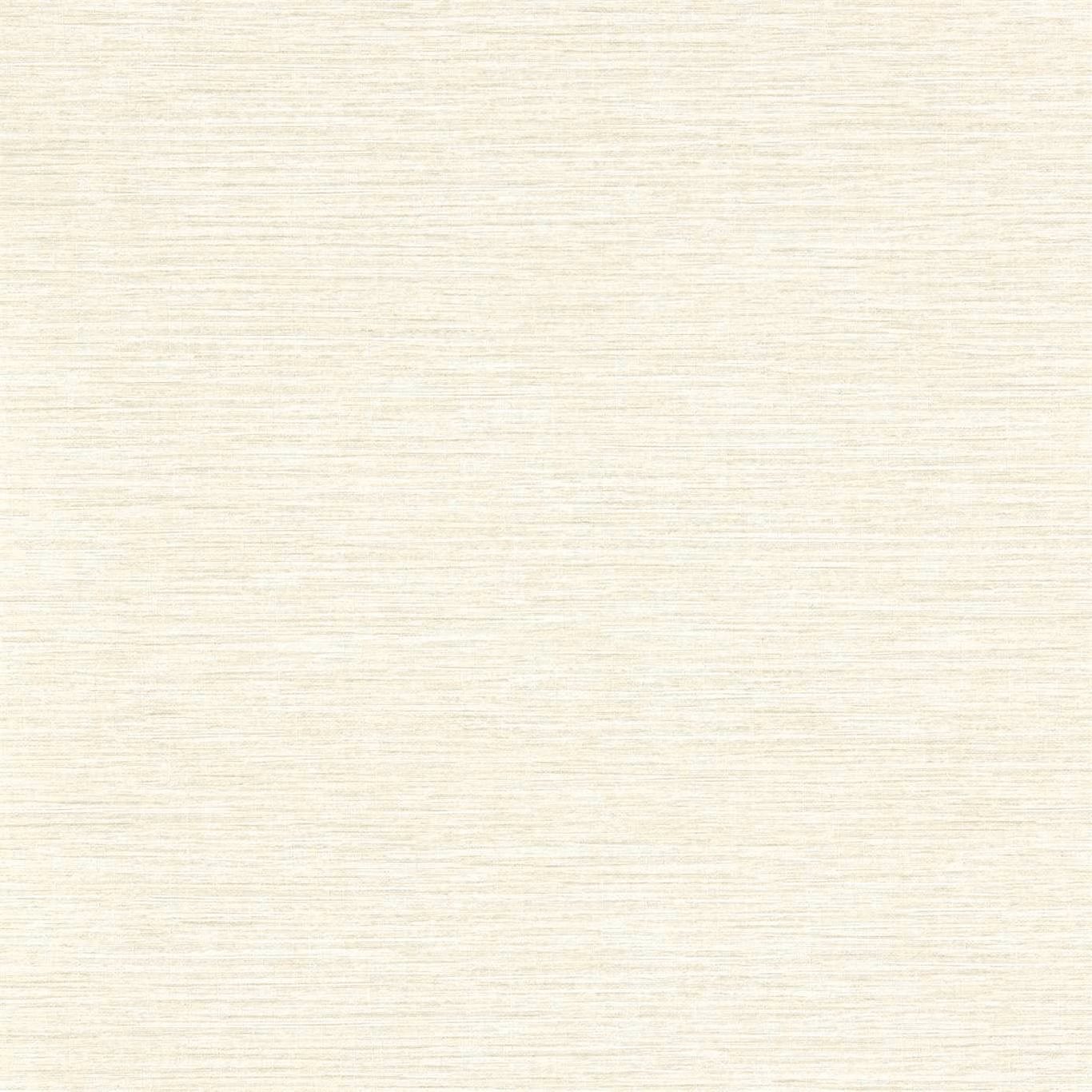 Pale ivory wallpaper with fine horizontal linen-like strié texture and subtle beige variation