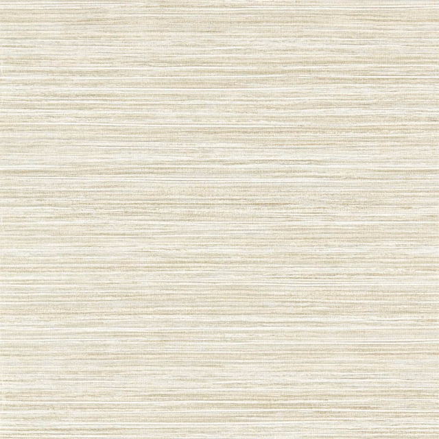 Pale ivory wallpaper with fine horizontal linen-look striations and soft beige depth