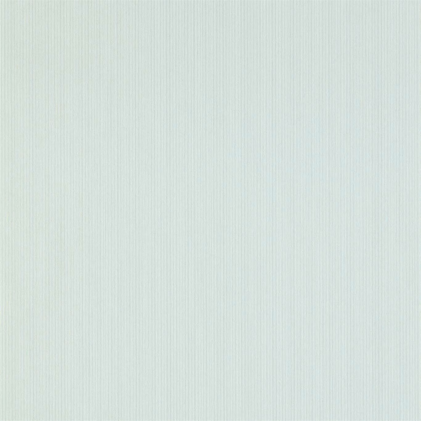 Pale sea-glass aqua wallpaper with fine, closely spaced vertical striations
