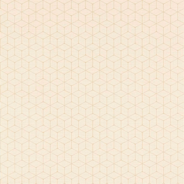 Warm nude wallpaper with fine interlocking geometric lines and subtle surface grain
