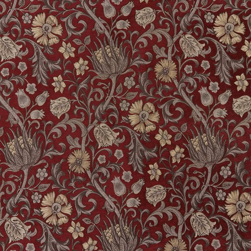 Chalfont Carmine fabric