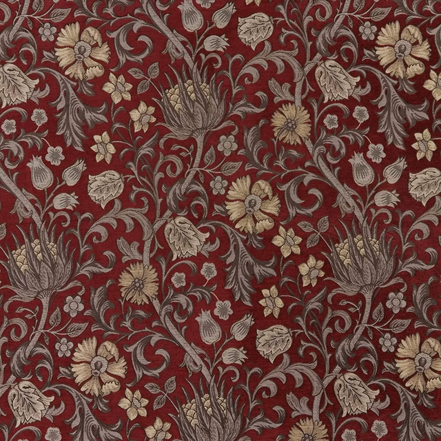 Chalfont Carmine fabric