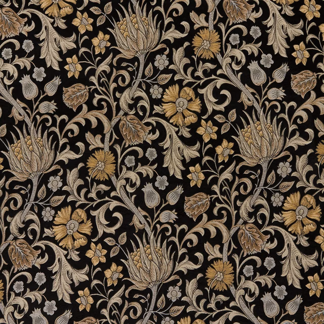 Chalfont Saffron fabric