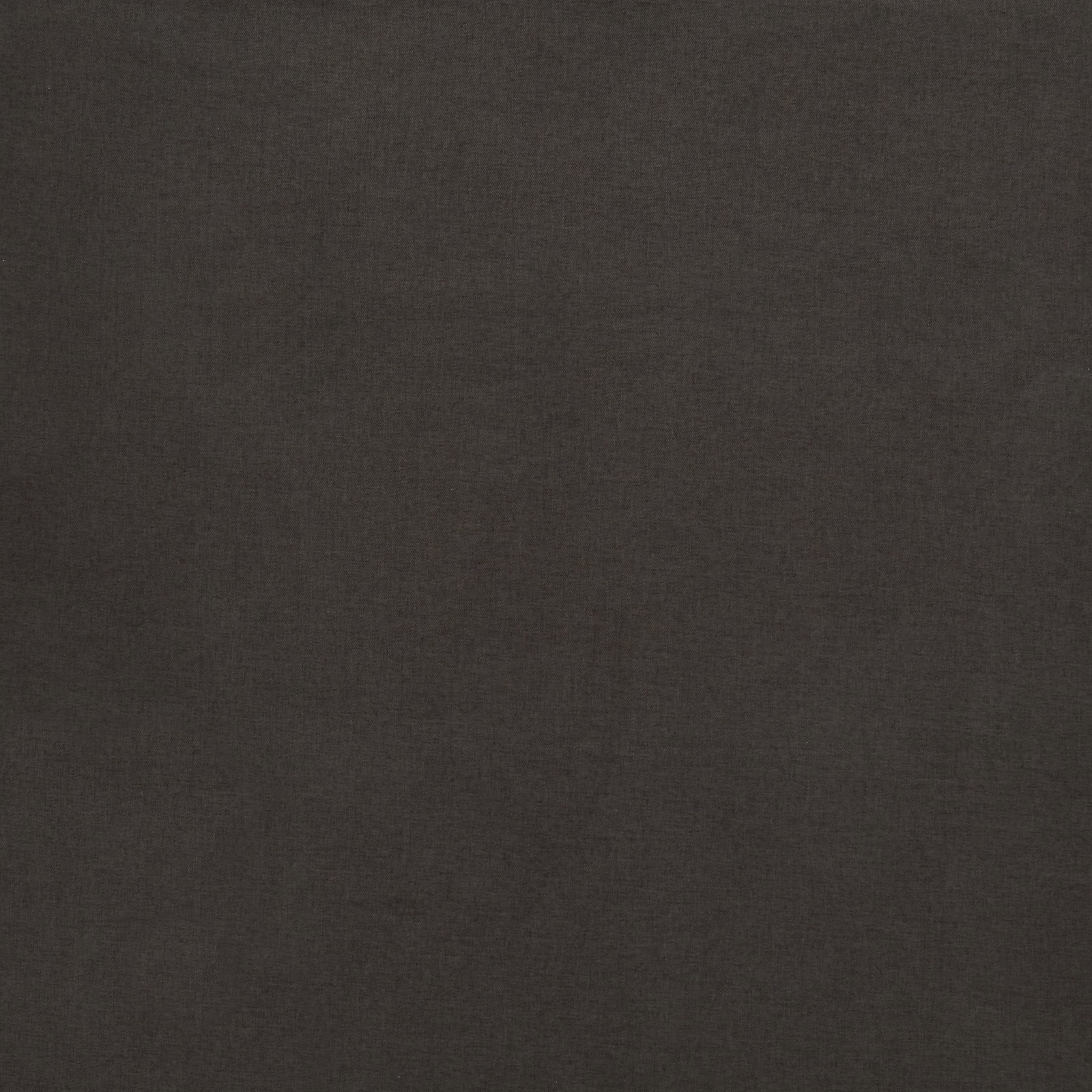 Dark mushroom brown plain-woven fabric swatch with a smooth matte texture