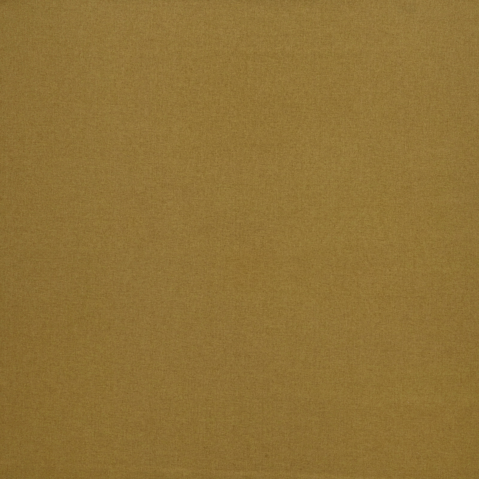 Muted ochre-gold plain weave fabric with a fine, softly textured surface