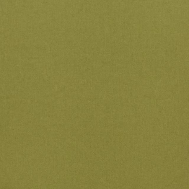 Plain muted pistachio olive fabric with a fine woven texture