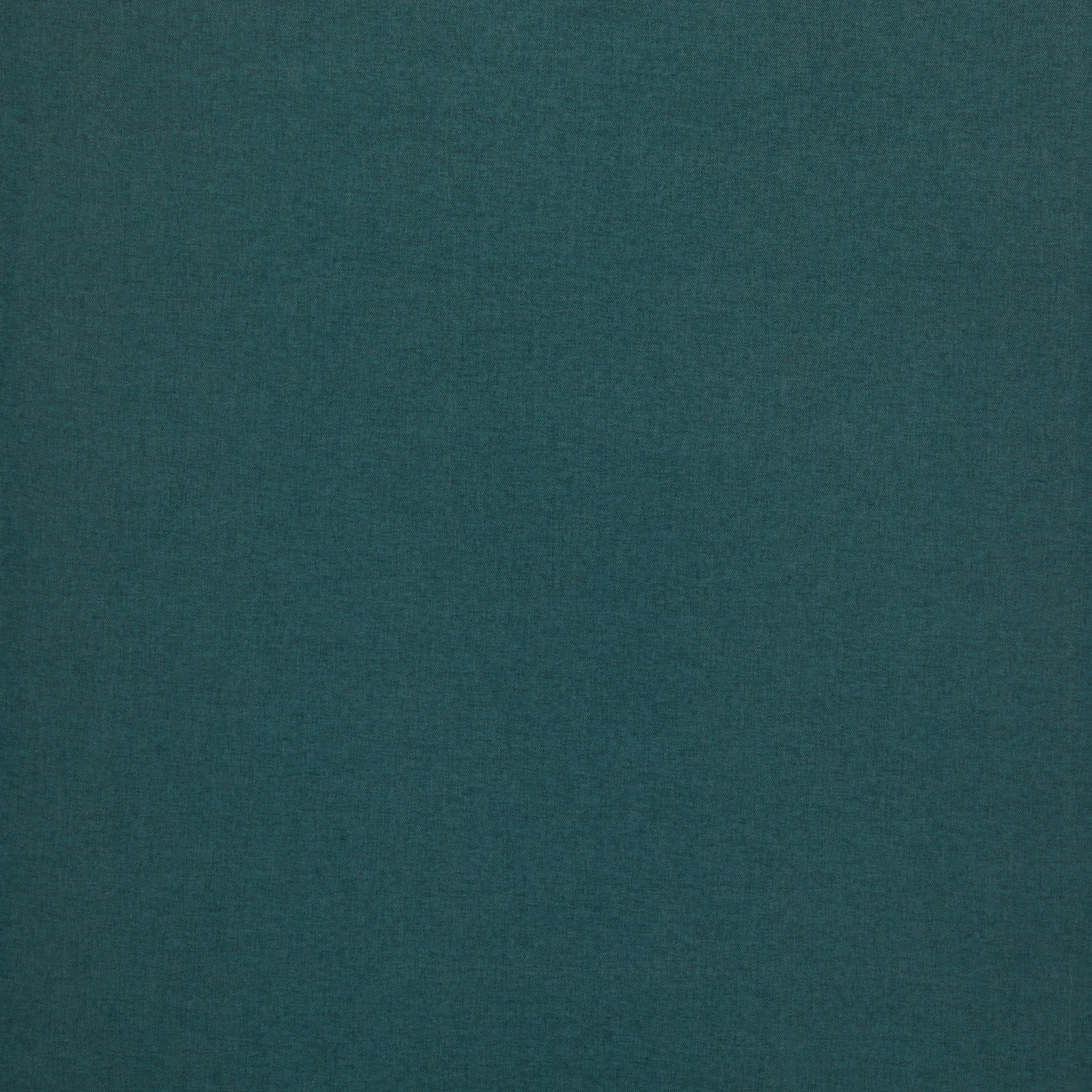 Deep muted teal plain woven fabric with a fine, even texture