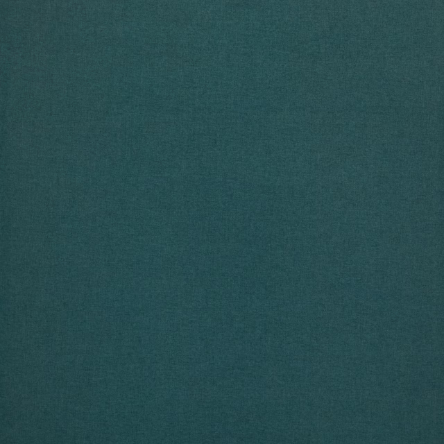 Deep muted teal plain woven fabric with a fine, even texture