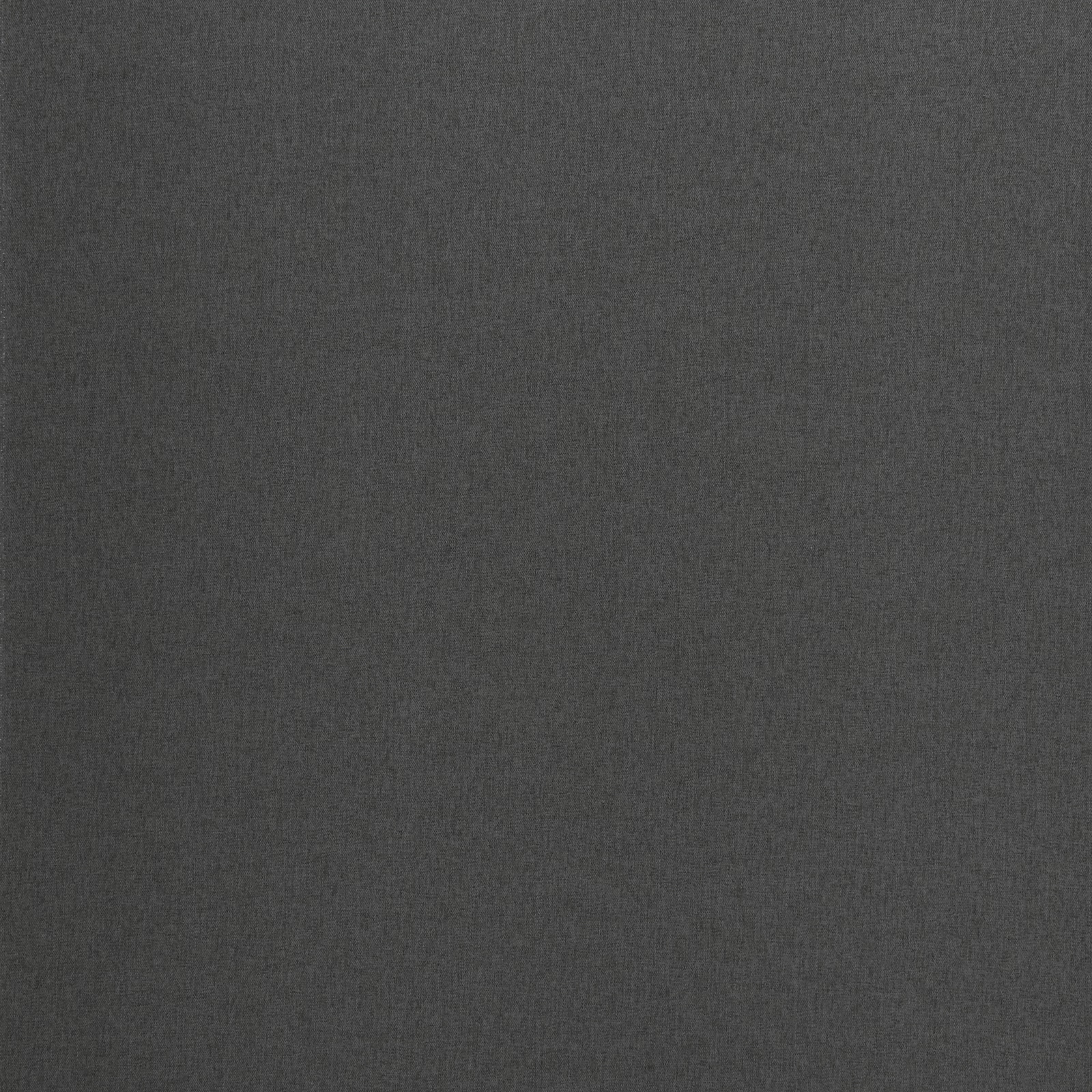 Close-up of a plain steel-grey woven fabric with a matte finish