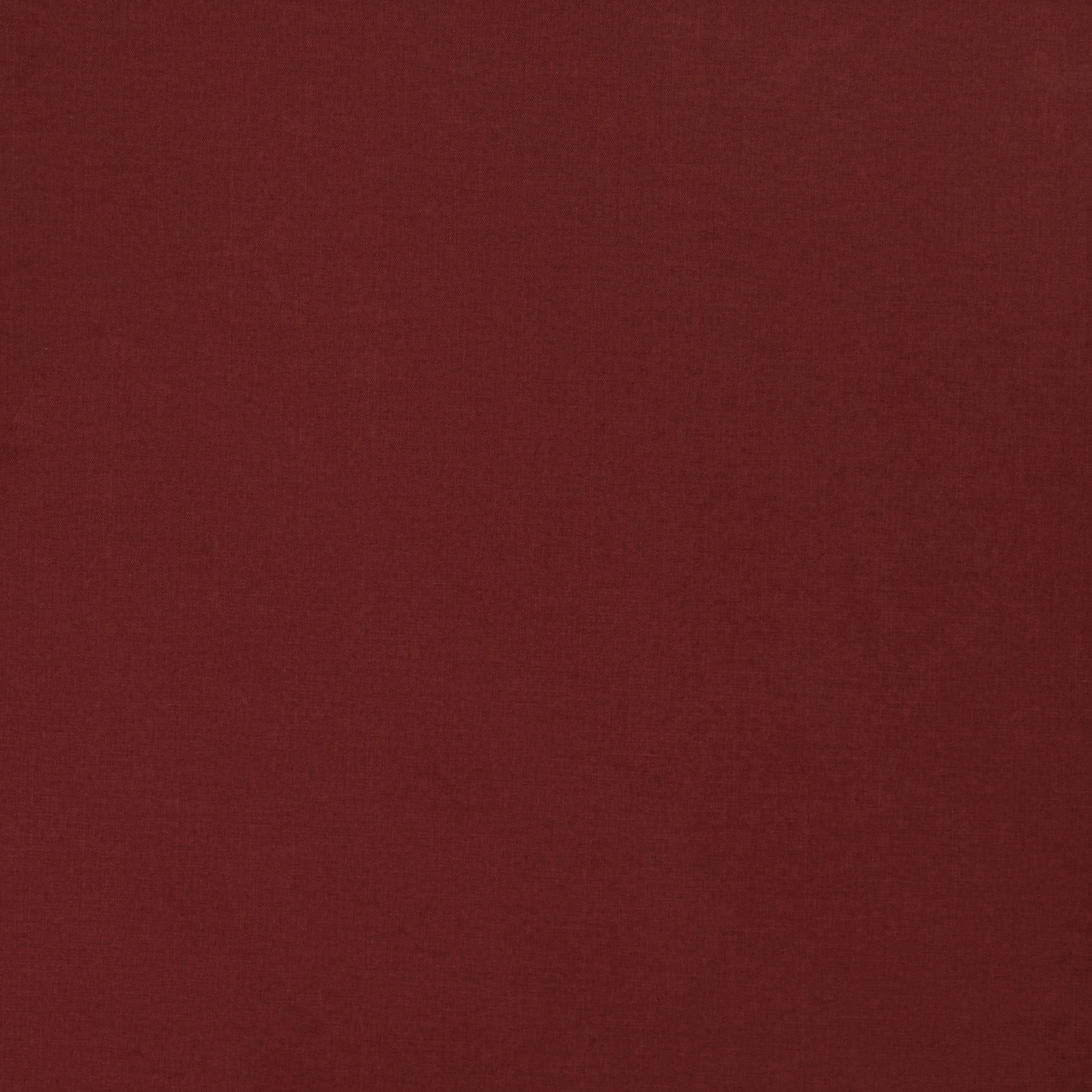 Deep wine-red plain woven fabric with a smooth, close texture