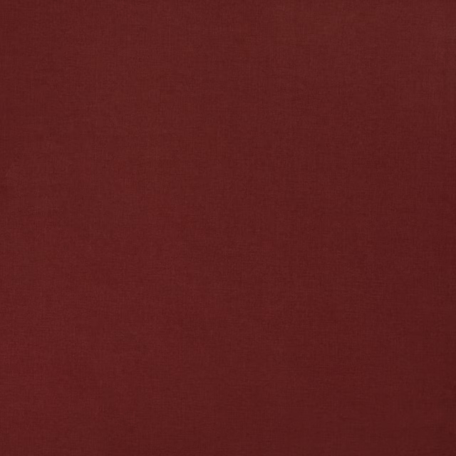 Deep wine-red plain woven fabric with a smooth, close texture