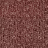 Claret and cream abstract velvet with a tight mosaic pattern