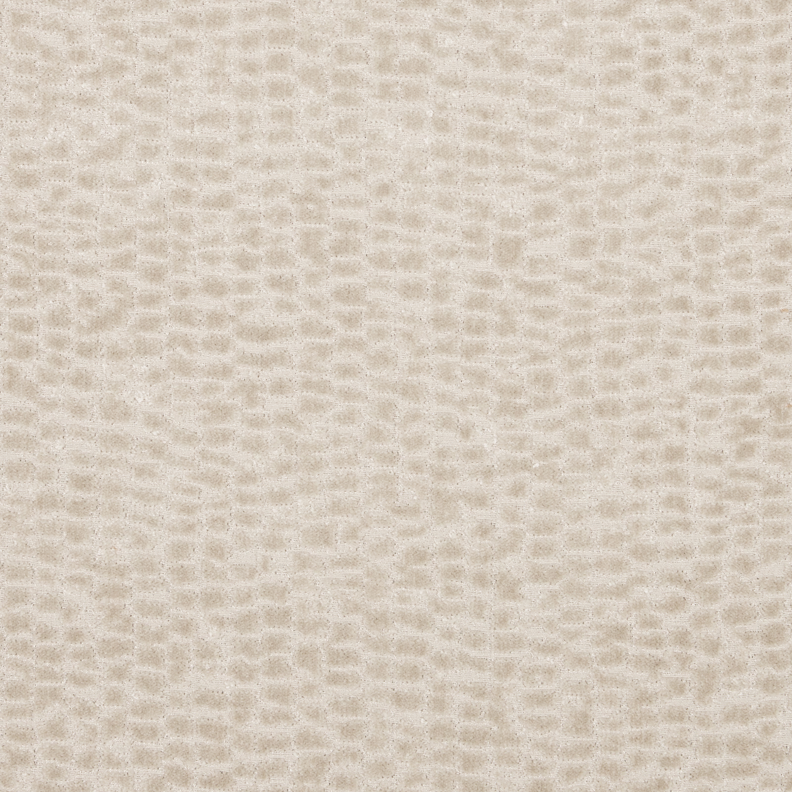 Pale stone cream velvet with a subtle small-scale textured weave