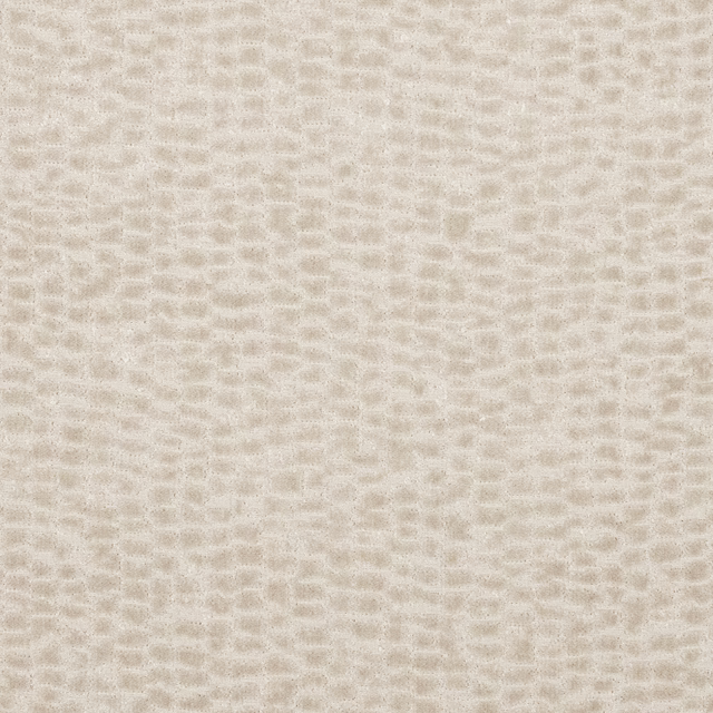 Pale stone cream velvet with a subtle small-scale textured weave